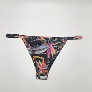 NWOT Novah Bikini bottom only floral pattern size medium